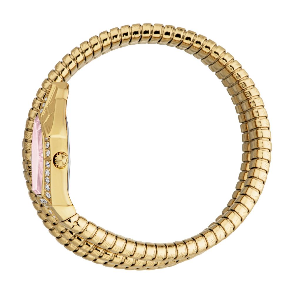 Just Cavalli Signature Snake Mesmerizing Yellow Gold Red Watch - JC1L304M0035