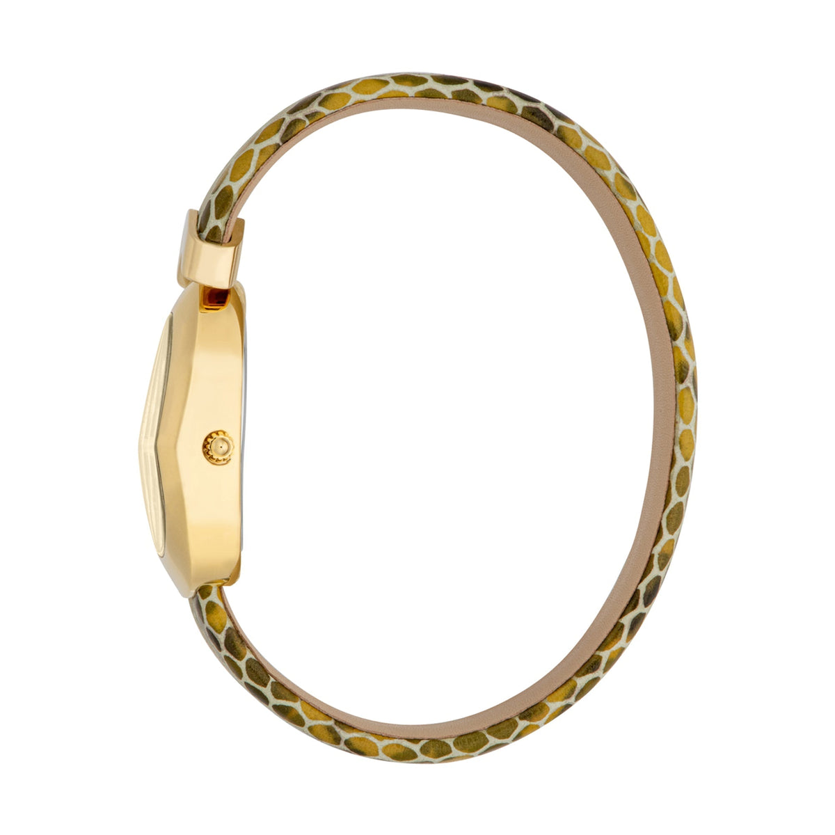 Just Cavalli Gold Leather Watch, Champagne Dial Women's Watch - JC1L321L0035