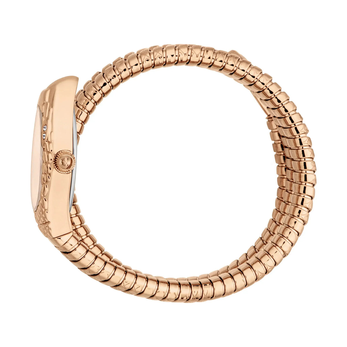 Just Cavalli Signature Snake Aurela Rose Gold Women Watch - JC1L374M0045
