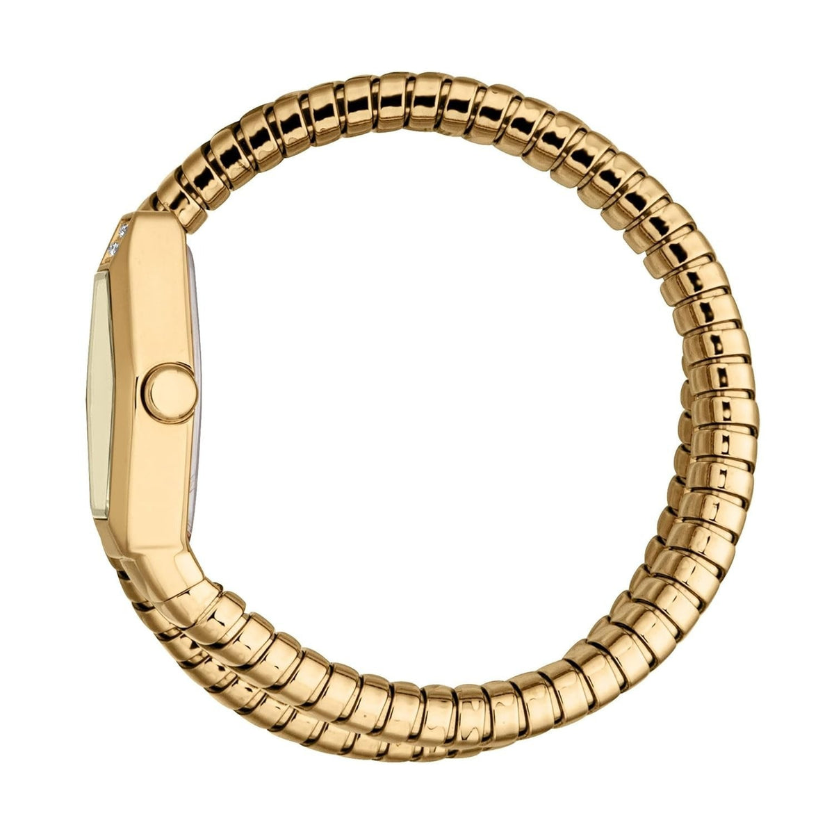 Just Cavalli Signature Snake Splora Yellow Gold Champagne - JC1L394M0025