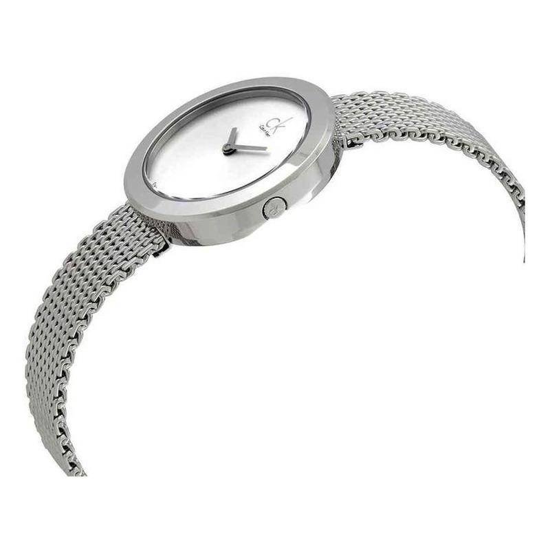 Calvin Klein Firm Silver Ladies Watch K3N23126