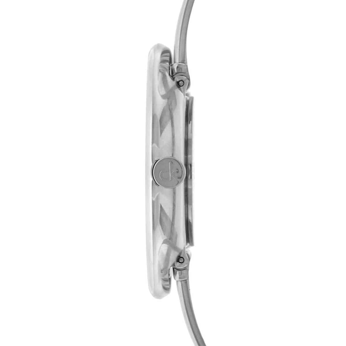 Calvin Klein Cheers Quartz Silver Dial Ladies Watch K6S2N116