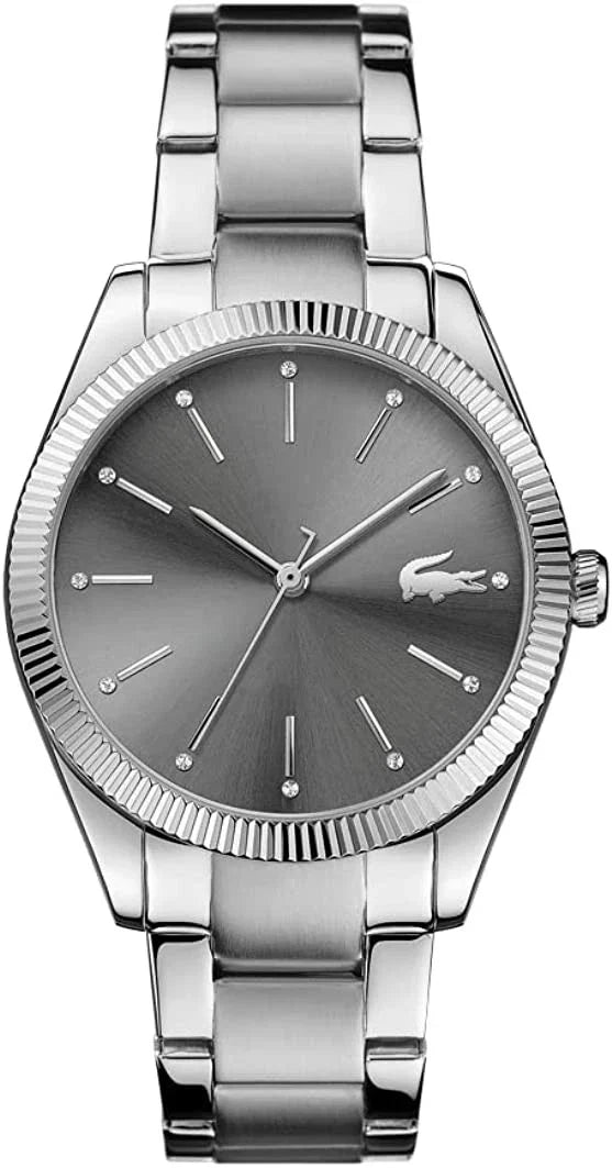 Lacoste 2001081 women's watch with grey dial and stainless steel bracelet