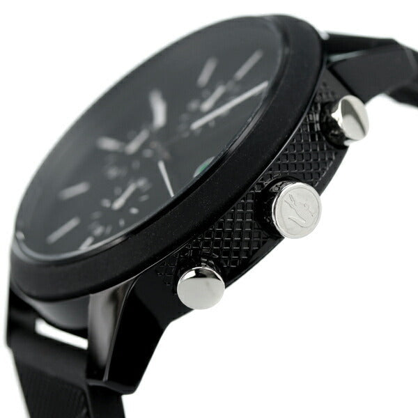 Lacoste Chronograph with Black Silicone Strap Men's Watch - 2010972