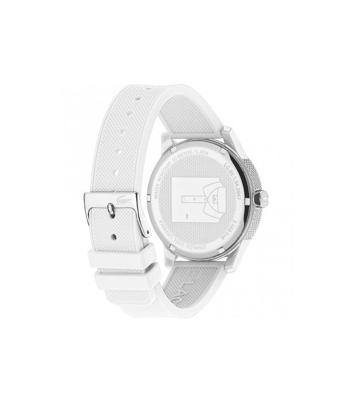 Lacoste Quartz, Analog Display and Silicone Strap Mens Watch - 2010984
