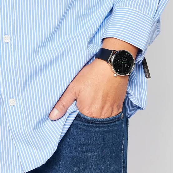 Lacoste Multifunction Black Dial Black Leather Men's Watch - 2011226