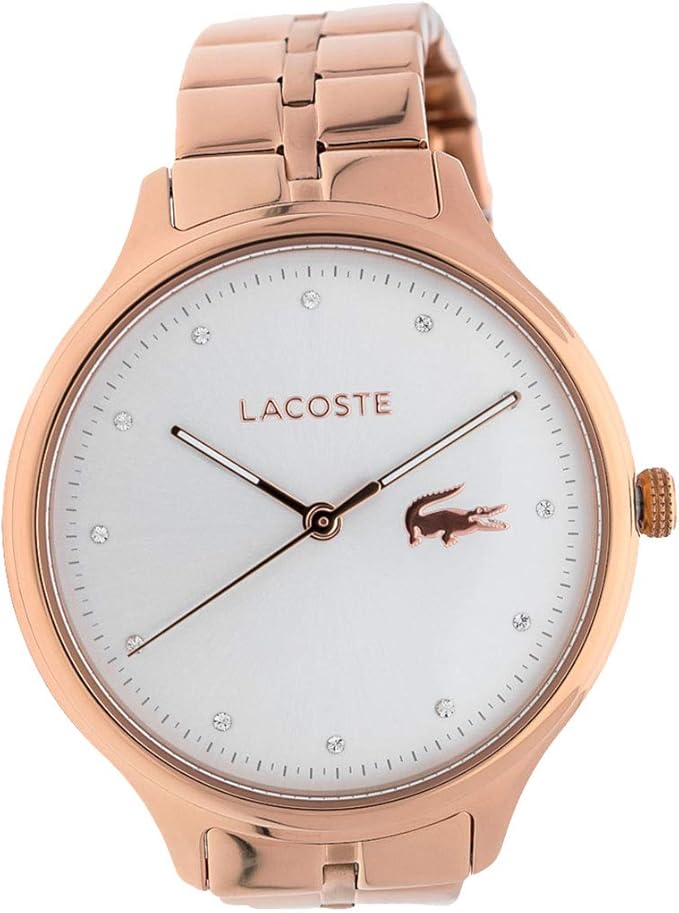 Lacoste Constance White Dial Stainless Steel Ladies Watch - 2001032