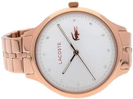 Lacoste Constance White Dial Stainless Steel Ladies Watch - 2001032