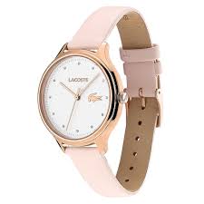 Lacoste Constance Pink Leather Women's Watch - 2001087