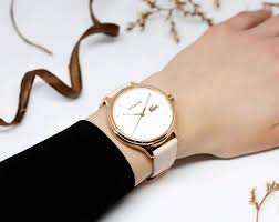 Lacoste Constance Pink Leather Women's Watch - 2001087