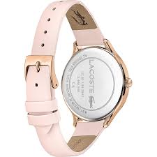 Lacoste Constance Pink Leather Women's Watch - 2001087