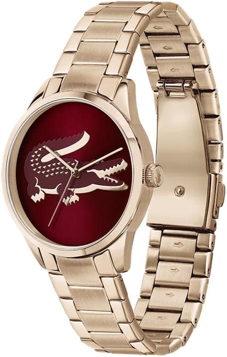 Lacoste Ladycroc 36mm Quartz Rose Gold Stainless Steel Women's Watch - 2001191