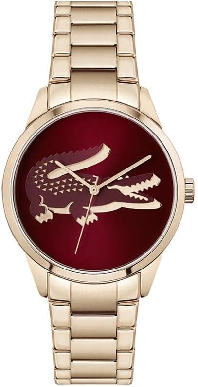 Lacoste Ladycroc 36mm Quartz Rose Gold Stainless Steel Women's Watch - 2001191