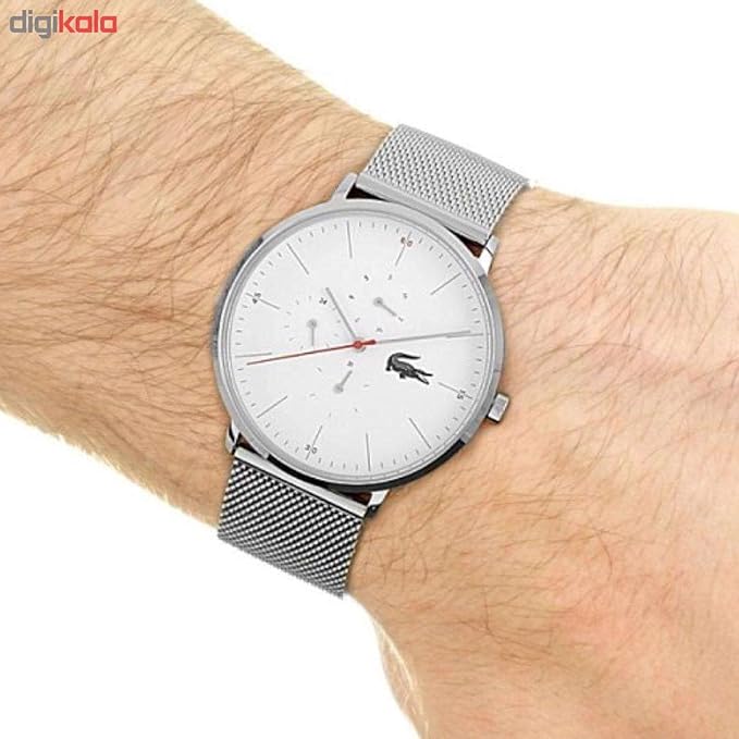 Lacoste Moon Multifunction Dial with Stainless Mesh Strap Men's Watch - 2011025