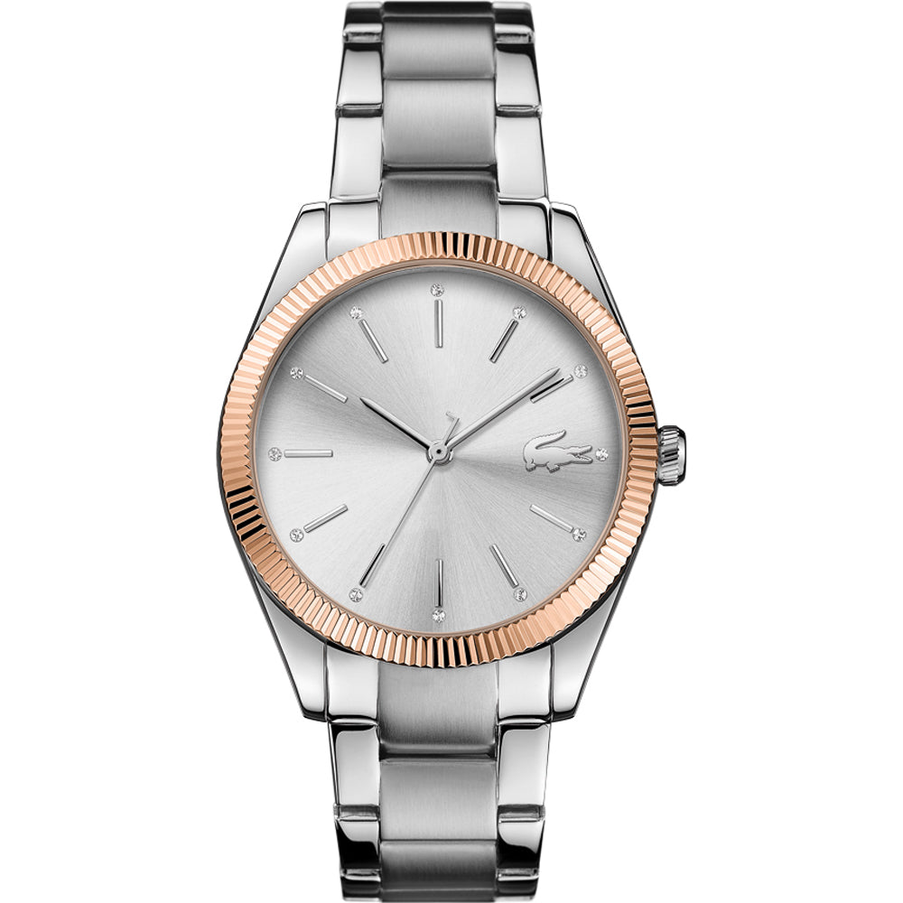Lacoste Parisienne Silver Dial Ladies Watch - 2001082