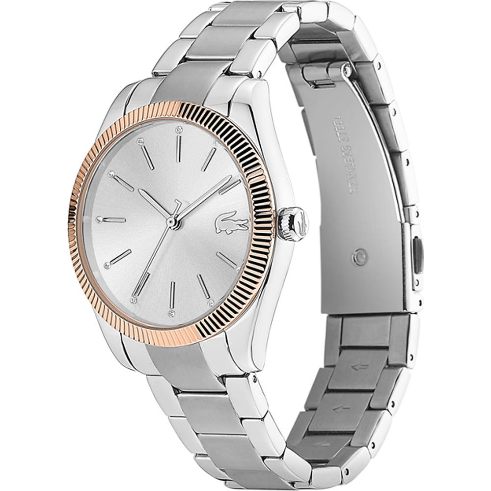 Lacoste Parisienne Silver Dial Ladies Watch - 2001082