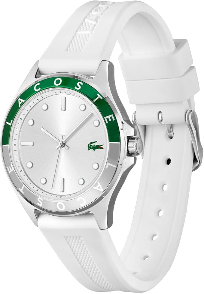 Lacoste Swing White Silicone Women's Watch - 2001265