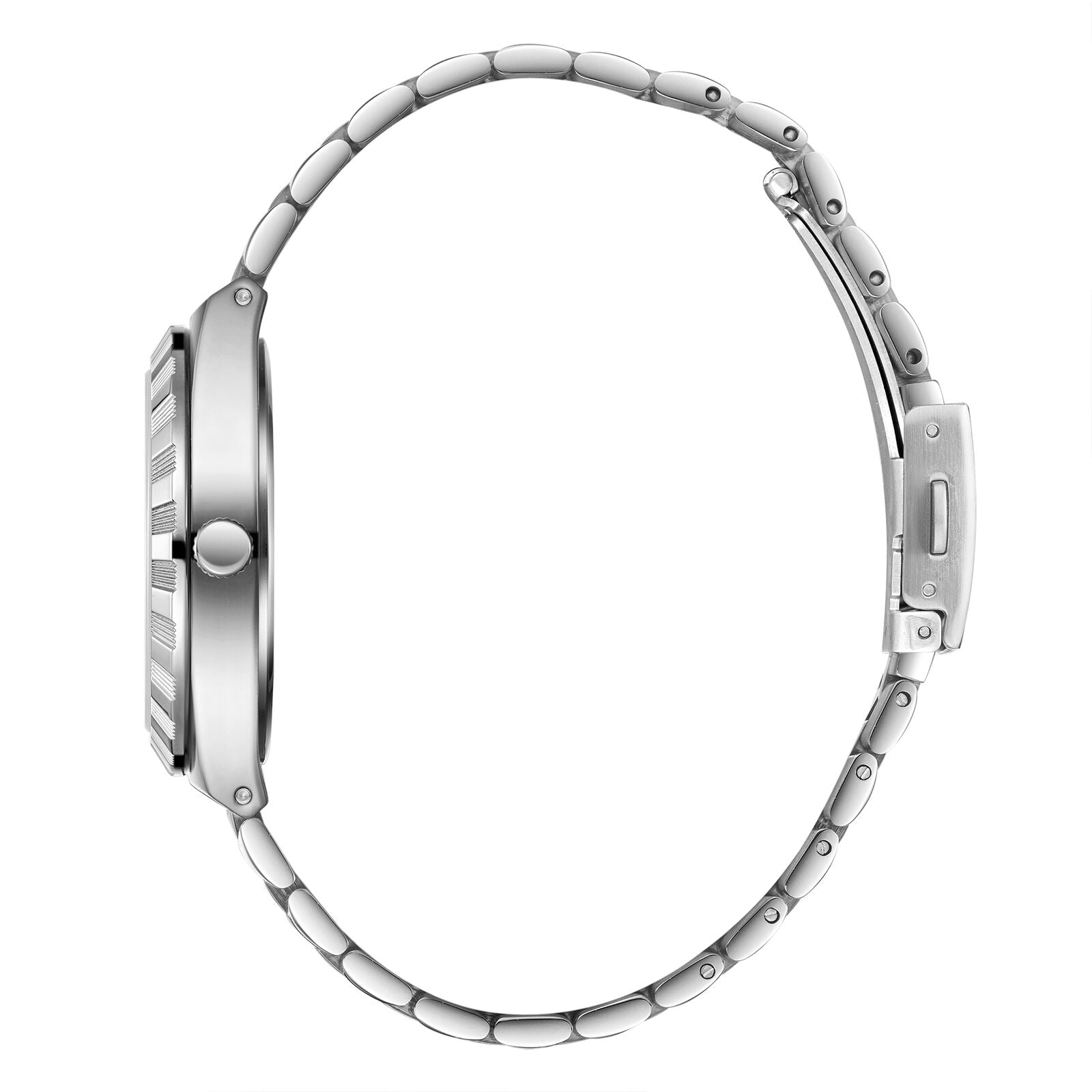 Lee Cooper Jayden Blue Dial Silver Watch - LC08060.390