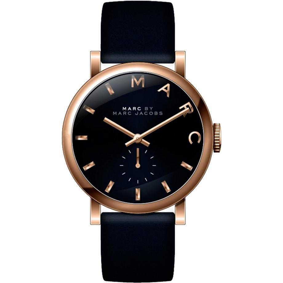 Marc By Marc Jacobs Baker leather women's watch - MBM8633