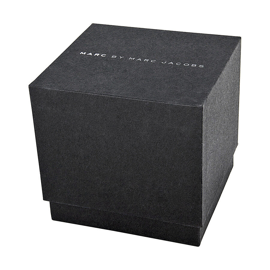 Marc by Marc Jacobs branded black watch packaging box