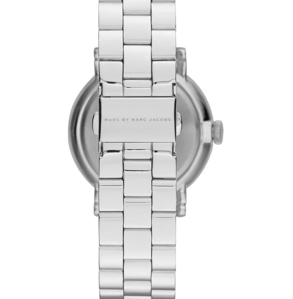 Marc By Marc Jacobs Baker silver tone stainless steel bracelet detail