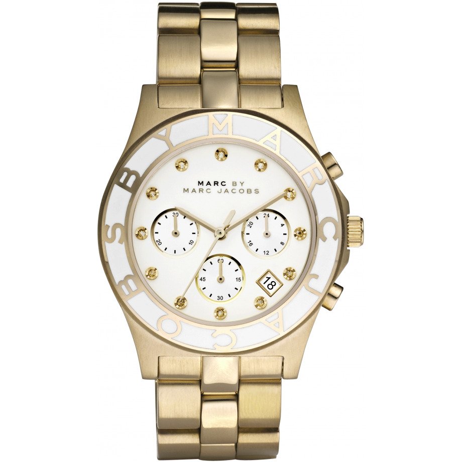 Marc By Marc Jacobs Blade Gold Plated Women's Watch - MBM3081