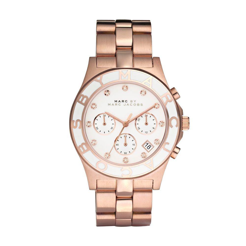 Marc By Marc Jacobs Blade Rose Gold Ladies Watch - MBM3082