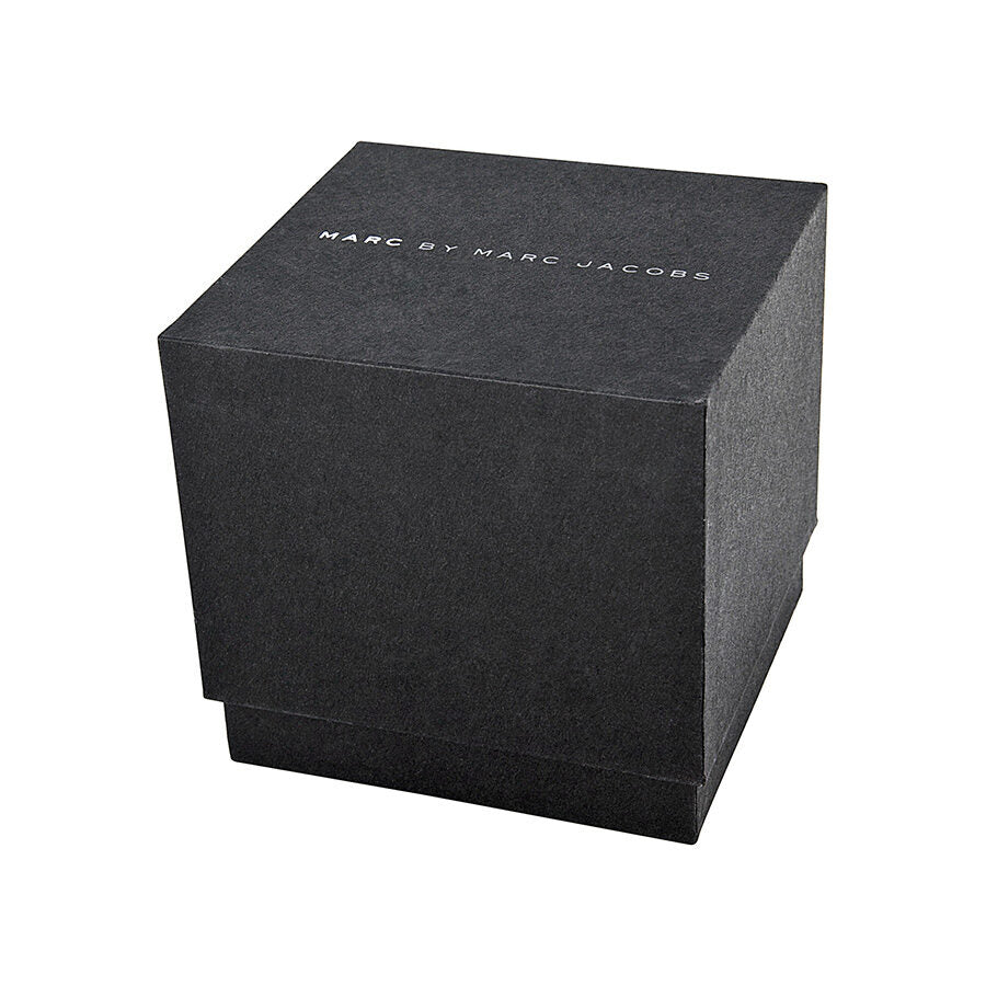 Marc by Marc Jacobs watch packaging box with branding