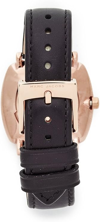 Marc Jacobs Mandy Black Dial Rose Gold Women Watch - MJ1565