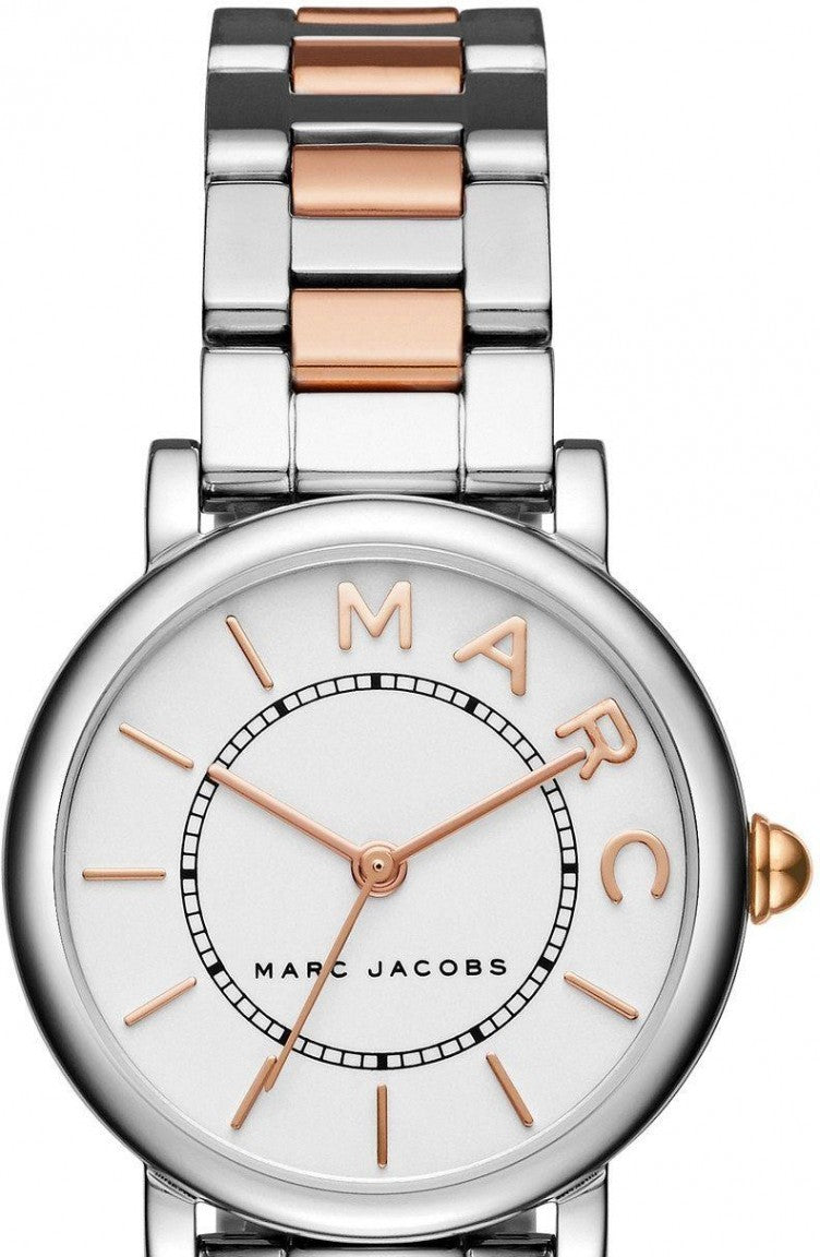 Marc Jacobs Roxy Silver Dial Two Tone Steel Strap Women Watch - MJ3551