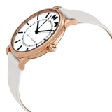 Marc Jacobs Roxy White Dial White Leather Ladies Watch MJ1561 - Watches of New Zealand #2