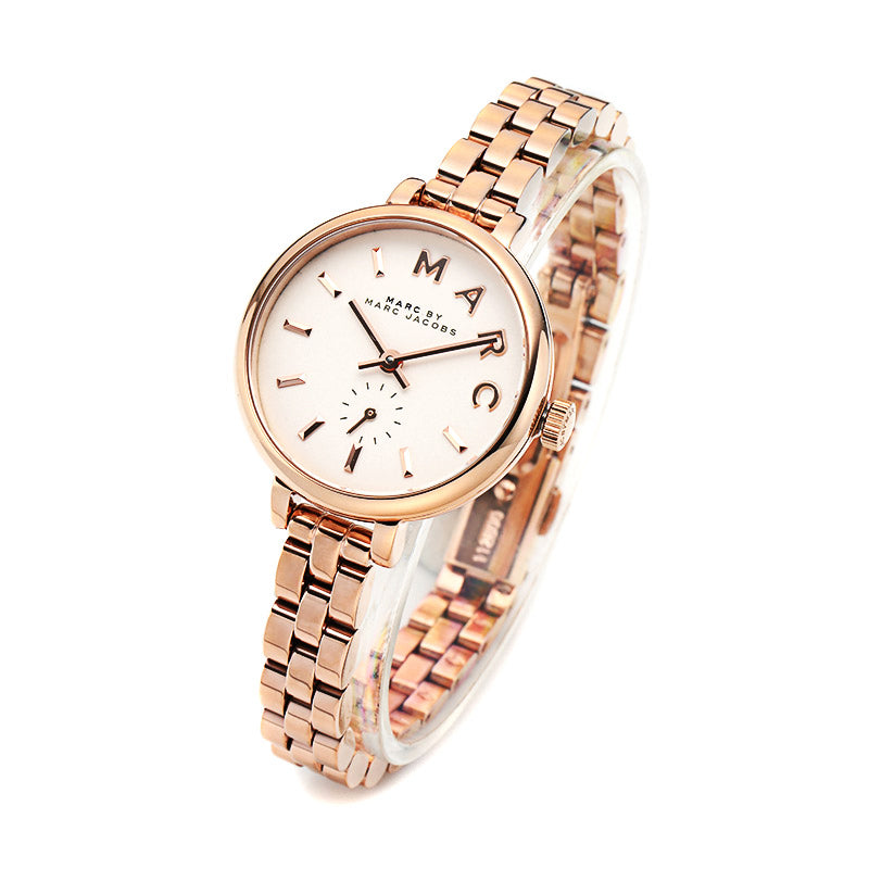 Marc Jacobs Sally Quartz 28mm 50M Waterproof Women Watch - MBM8643