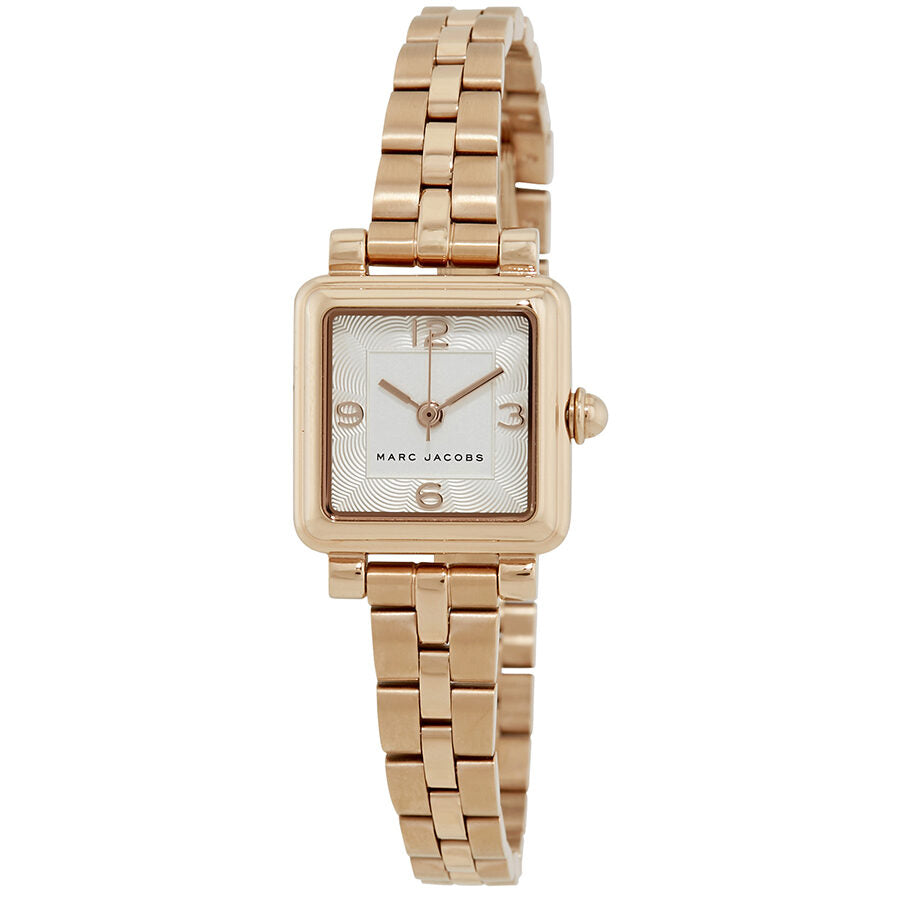 Marc Jacobs Vic Silver Dial Rose Gold-tone Ladies Watch MJ3530 - Watches of New Zealand