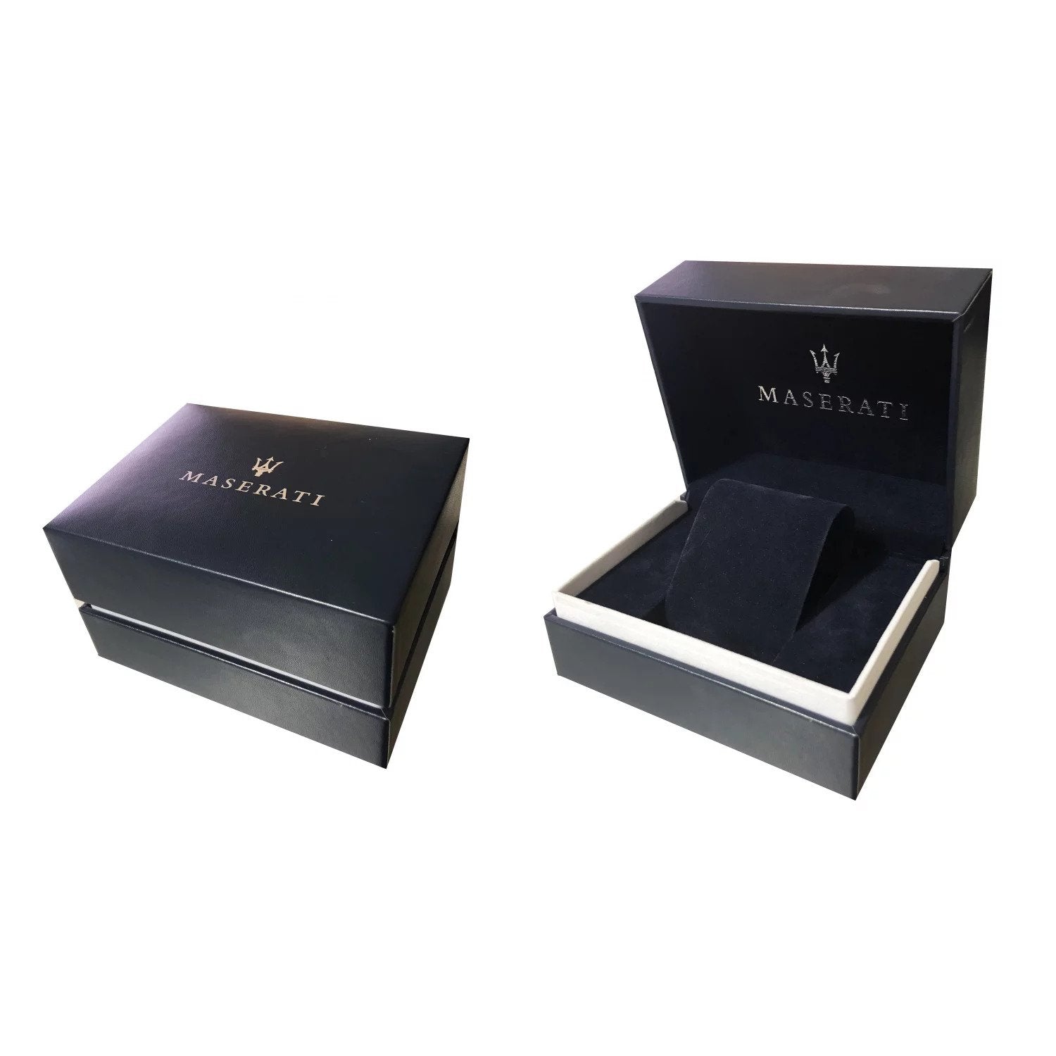 Maserati watch presentation box with logo