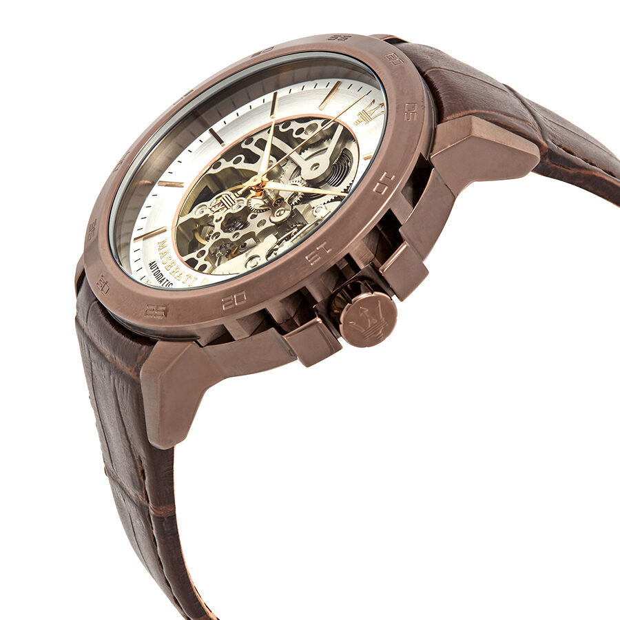 Maserati Ingegno Automatic Skeleton Dial Men's Watch R8821119003