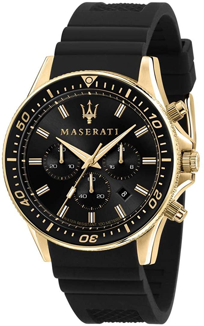 Maserati Sfida Chronograph Black Men's Watch R8871640001