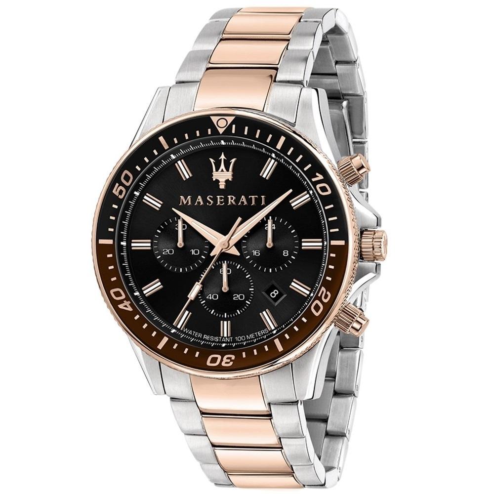 Maserati Sfida Two Tone Men's Watch R8873640010