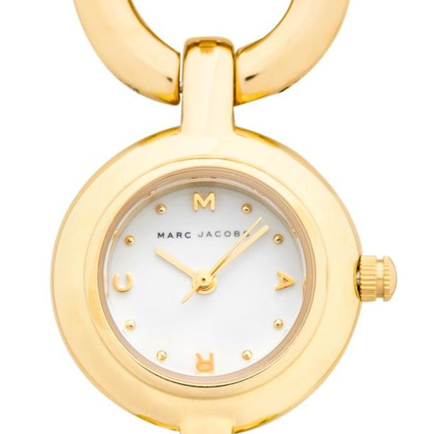 Marc by Marc Jacobs White Dial Stainless Steel Band Women's Watch - MBM3005