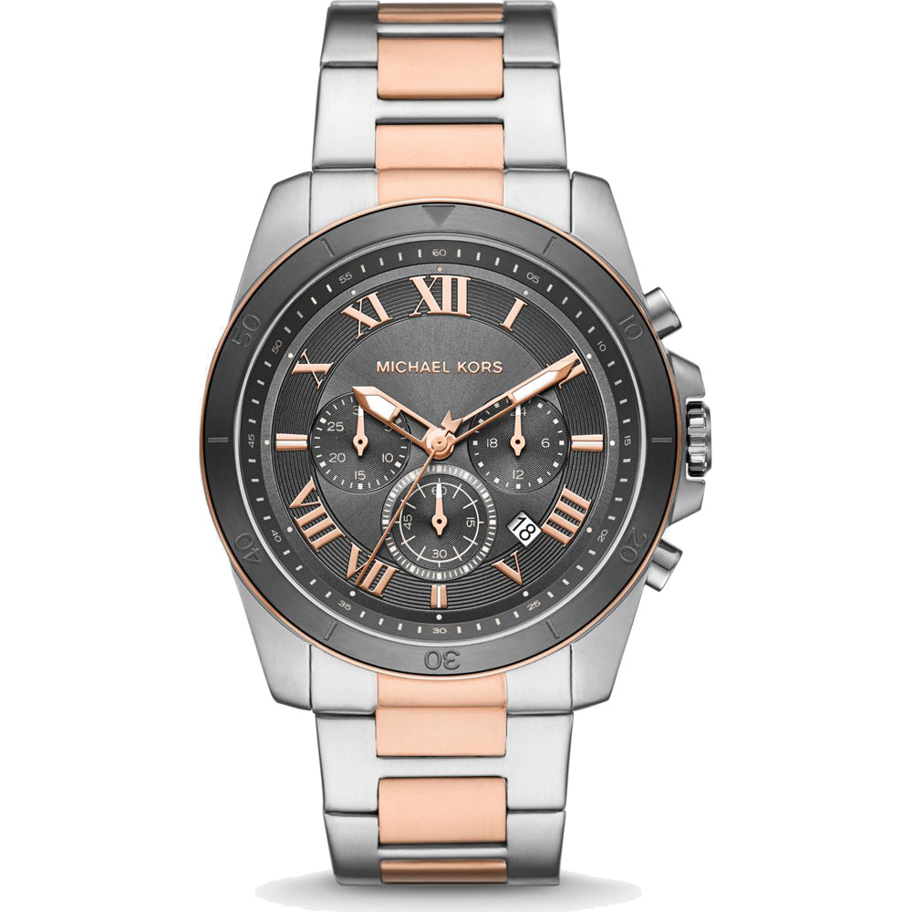 Michael Kors Alek Chronograph Two Tone Men's Watch MK8902 - The Watches Men & CO