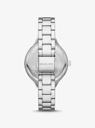 Michael Kors Aspyn Silver-Tone Pavé Women's Watch - MKO1108