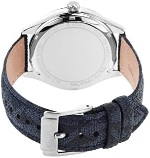 Michael Kors Benning Three Hand Admiral Blue PVC Watch - MK8930
