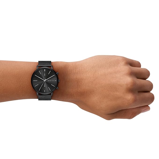Michael Kors Blake Black Quartz Stainless Steel Men's Watch MK9211