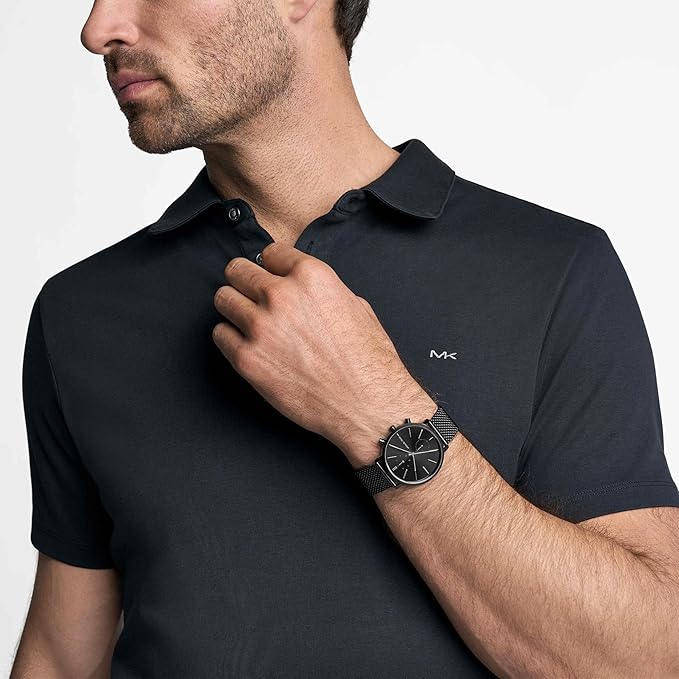 Michael Kors Blake Black Quartz Stainless Steel Men's Watch MK9211