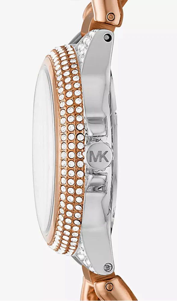 Michael Kors Camille Quartz Crystal Silver Dial Ladies Watch MK6843