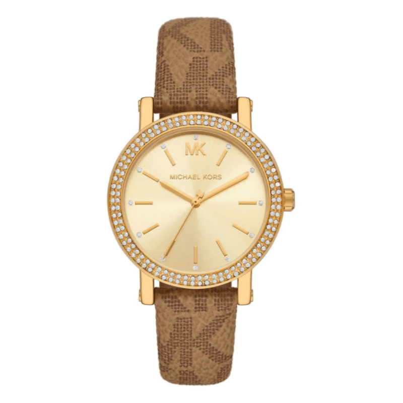 Michael Kors Corey Pave Crystals Women's Watch - MKO1026