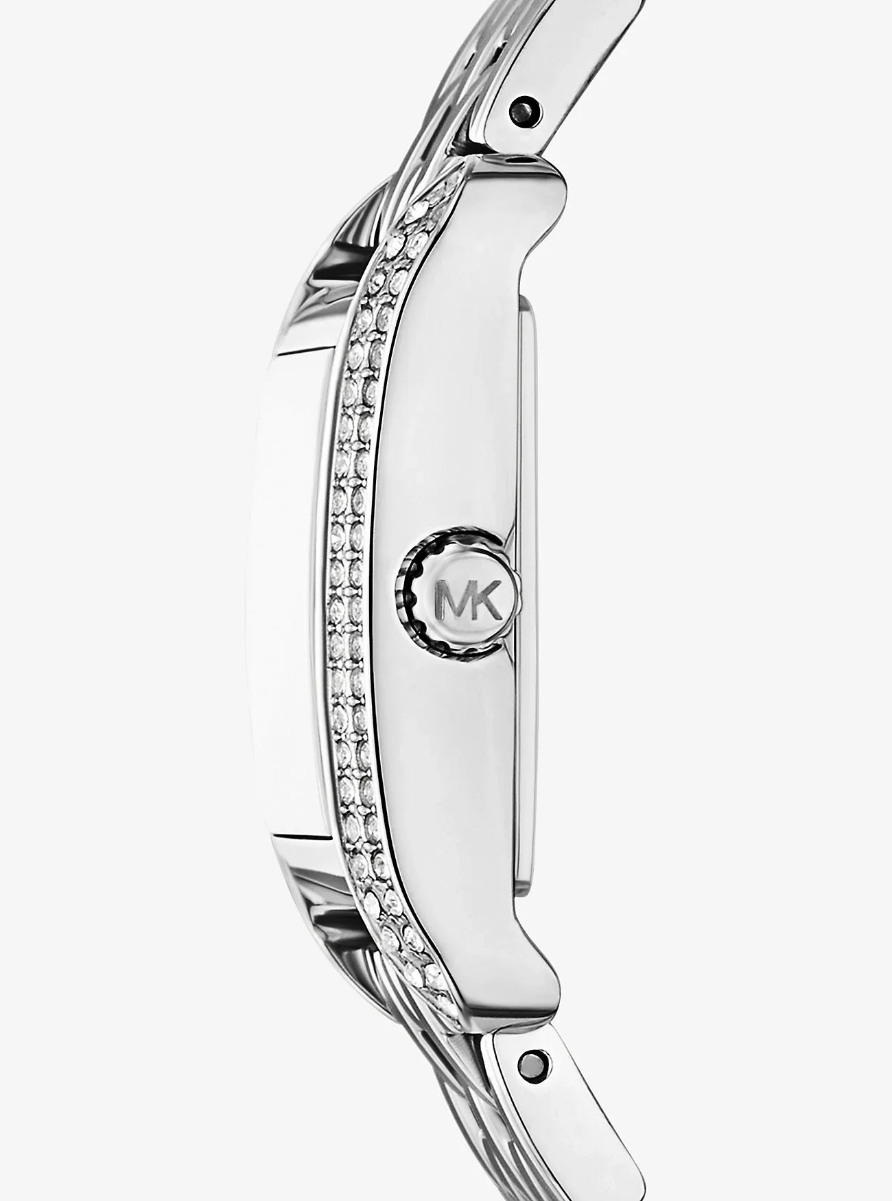 Michael Kors Emery Light Blue Dial Silver Stainless Steel Women's Watch - MKO1169