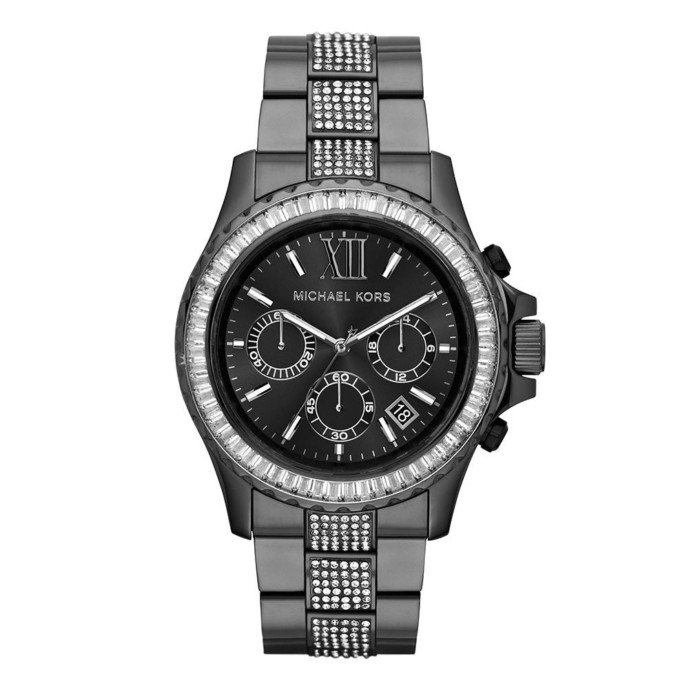 Michael Kors Everest All Black Women's Watch MK5829 - The Watches Men & CO