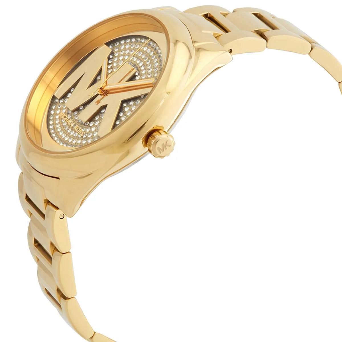 Michael Kors Janelle Quartz Gold Dial Ladies Watch MK7088