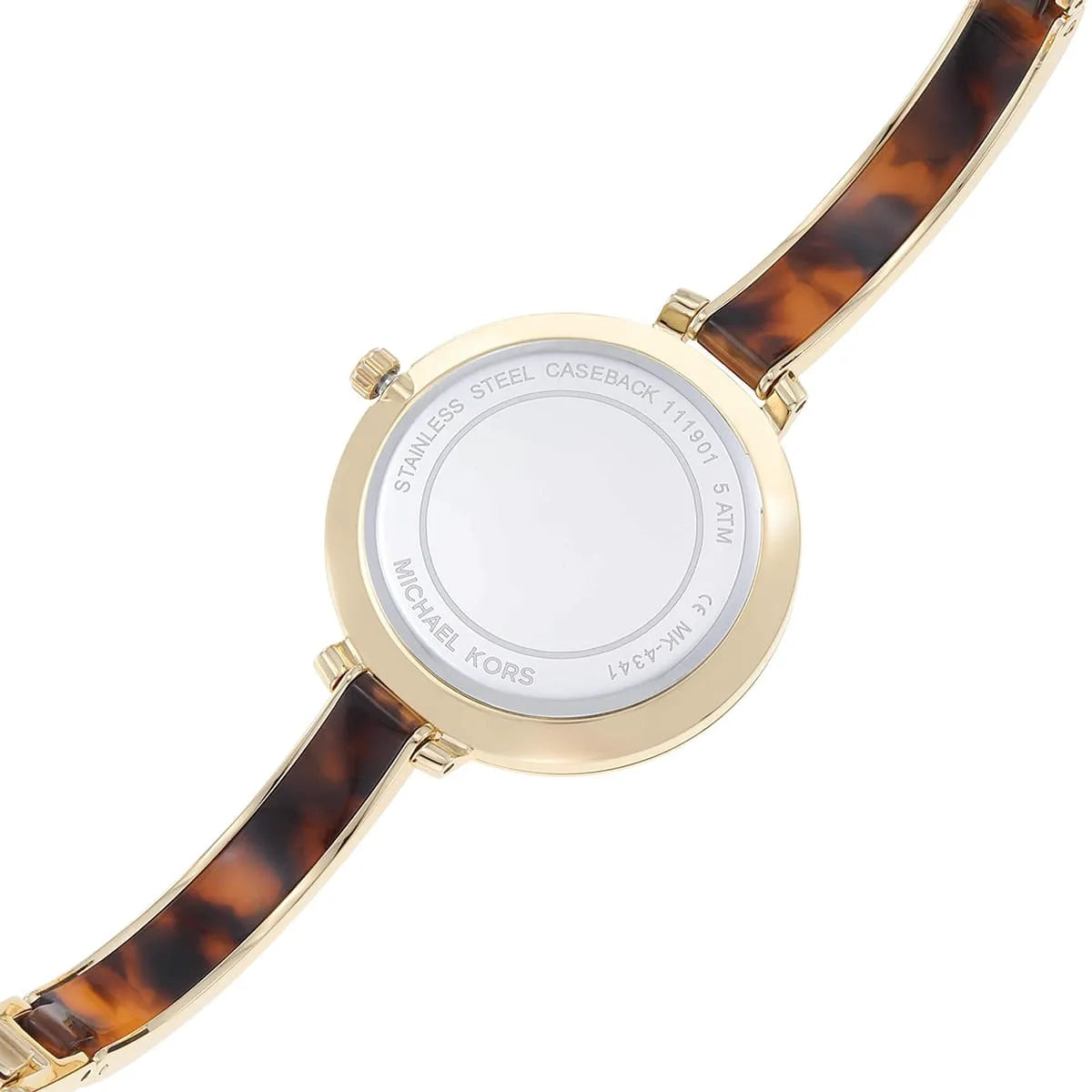 Jaryn watch caseback view displaying stainless steel construction