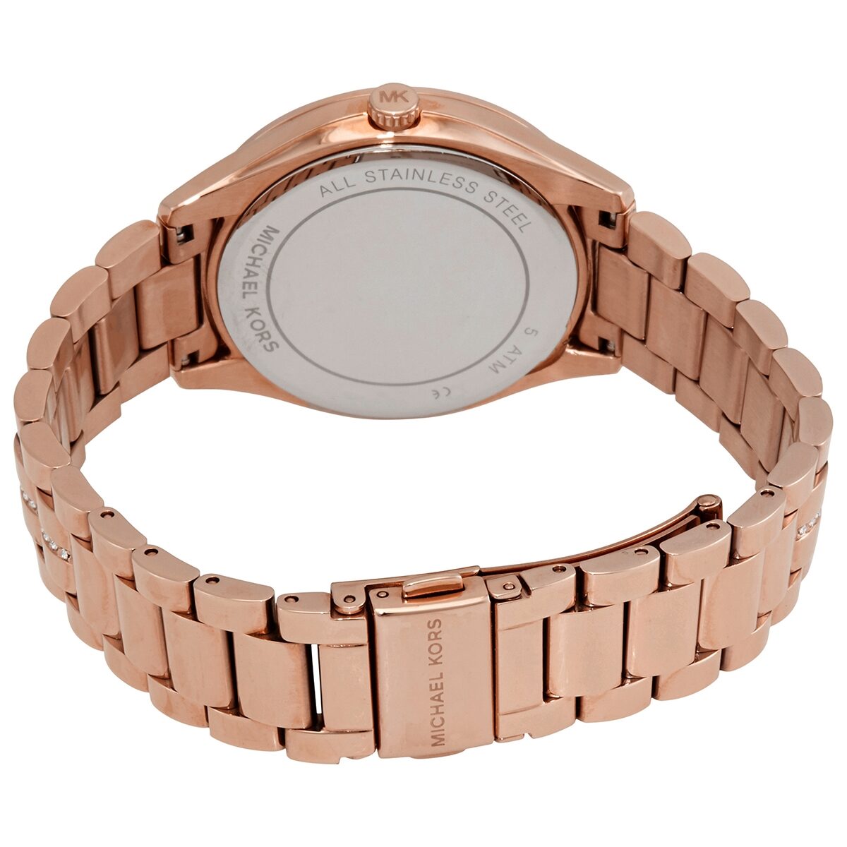 Michael Kors Lauryn Crystal Quartz Black Dial Watch MK3723 - The Watches Men & CO #3